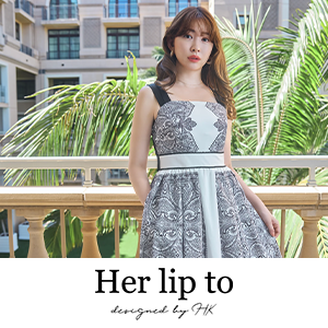 HER LIP TO