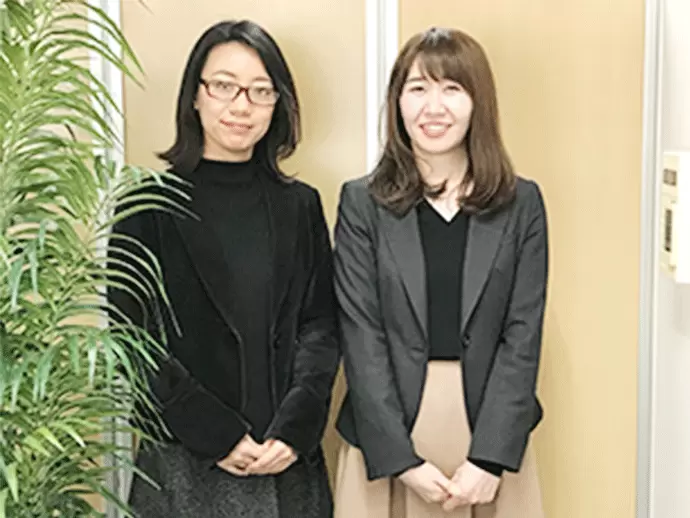 女性が長く活躍できる環境を整えています。