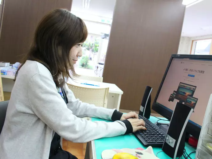 営業スタッフを支える頼もしい存在となって、会社を盛り上げていってください。