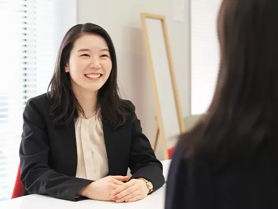 分業制ではないため、成婚退会されるまで会員様お一人お一人とじっくり向き合えるのが魅力です
