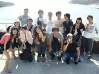 研修やクラブ活動は郵宣企画と合同実施。研修旅行では毎年海外に行っています！