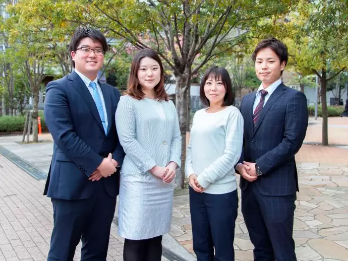 働きやすい環境の証が、定着率90％以上という数字に現れています。