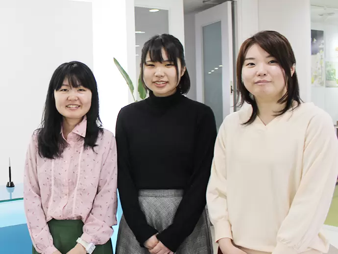 社長が女性ということもあり、女性が安心して働ける職場環境が整っています。