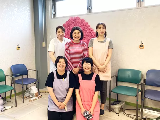 どの施設もスタッフが明るく働きやすい職場です。