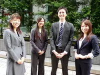 ＣＲＡは20代が中心で若く活発な社員が集まっています。