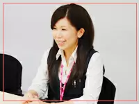 「未経験からのスタートでしたが、先輩がきちんとフォローしてくれました」