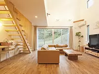 体に・心に・優しいこだわりの自然素材と快適な住空間を一貫して提供できるのが当社の強みです。