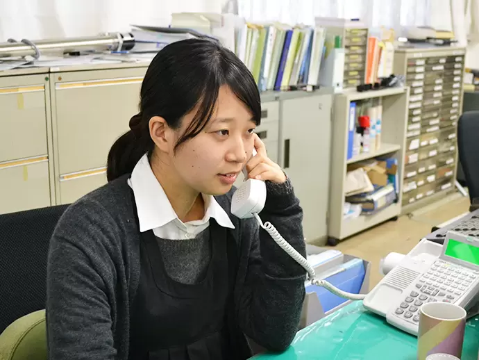 最初はみんな未経験。先輩たちが丁寧に指導するのでご安心くださいね！