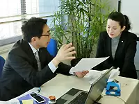 ●仕事上でわからない点を、いつでも解決できる環境が自慢ですね♪