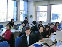 ●メンバ−のチ−ムワ−クは抜群ですね。何でも相談できる環境です♪