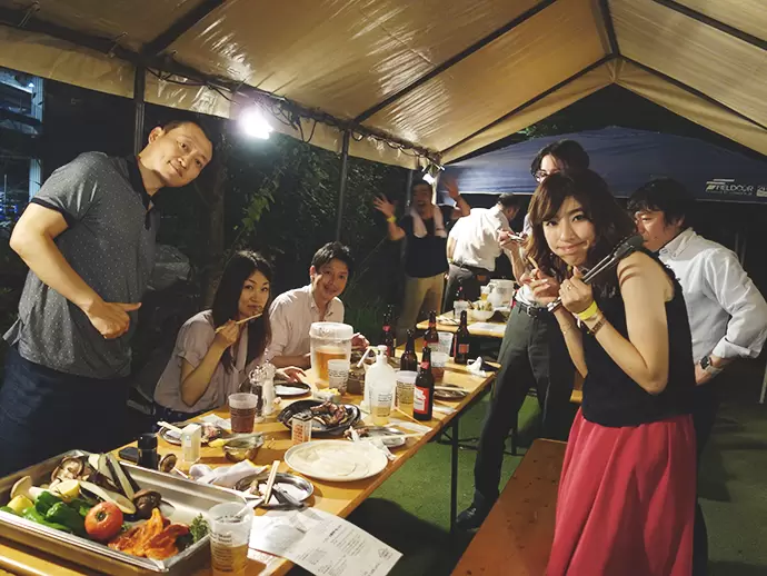 グループ会社と合同で、BBQ・社員旅行・忘年会など社内イベントを開催しています！