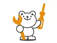 当社のマスコットキャラクター、マックちゃん。FaceBookで色々なバリエーションを披露しています！