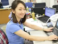 女性が多数活躍するオフィス。働きやすさも抜群です♪