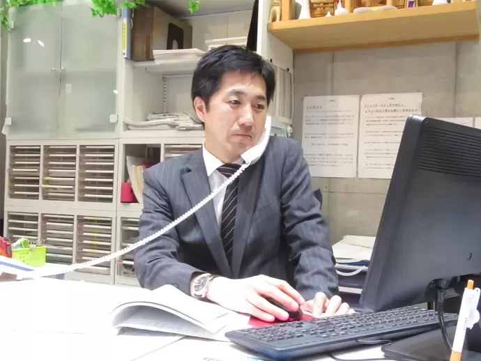 「えん」を大切にしている当社。お客様一人ひとりにゆっくりと向き合うことができます。