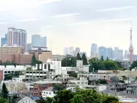 7Fフロアの窓からは東京を一望でき、夜は夜景がとてもキレイです！