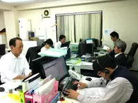 オフィス内の風景。一人ひとりが高いプロ意識を持って仕事をしています。