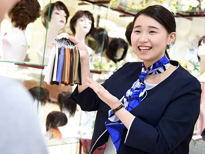 ウィッグの需要は今後高まっていくことは明らかです。私たちと一緒に、あなたも成長していきませんか？