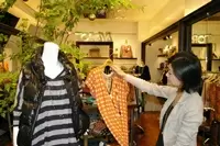 この服似合う。とお客様の事を思うと楽しくて。