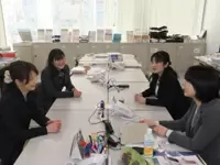 ☆会話を楽しむことも忘れません♪日頃からの笑顔がお客様の前でも出てくるものですよ♪