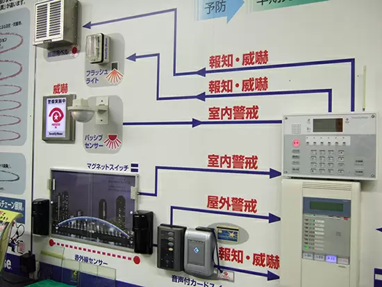 創業以来、当社が提供している防犯システムは、警察やお客様からも高い信頼を得ています。