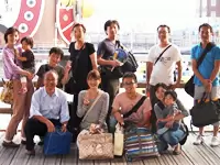 社員の方の家族も参加し、みんな大盛り上がり！