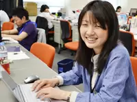 ONとOFFを切り替えて、メリハリをつけて働いています。
