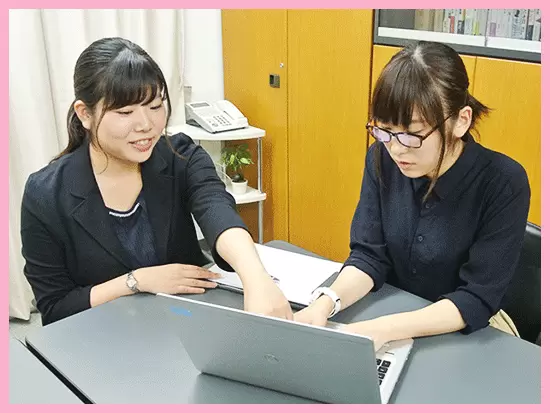 これからは、効率よく得意なことを活かしてチームワークで勝負する時代！残業はほとんどありません◎