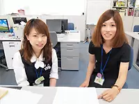 安定した経営基盤のもと、福利厚生面などを整えています。女性スタッフも多く活躍中！