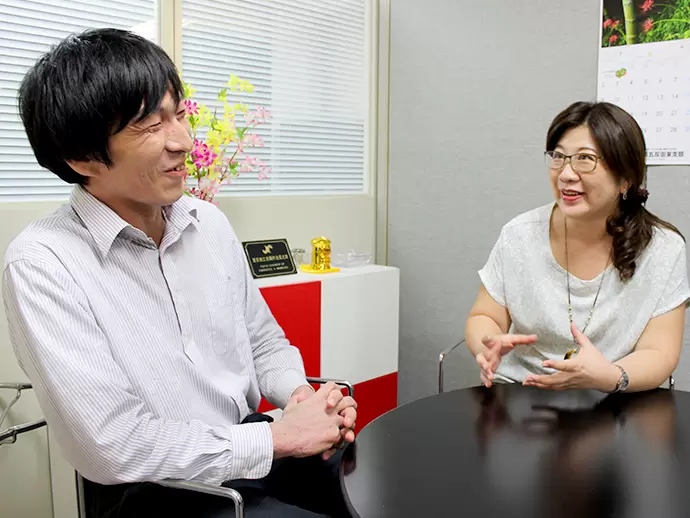新人に対するサポート体制もしっかり整っています。
