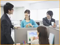 アットホームな環境で事務の仕事を楽しむことが出来ます