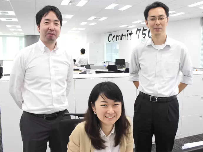 20～30代の社員が活き活きと働いています！