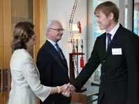 当社代表はスウェーデン国王・王妃とも親交があります★