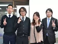 20代のスタッフが活躍する社内。みんな仲良しです★