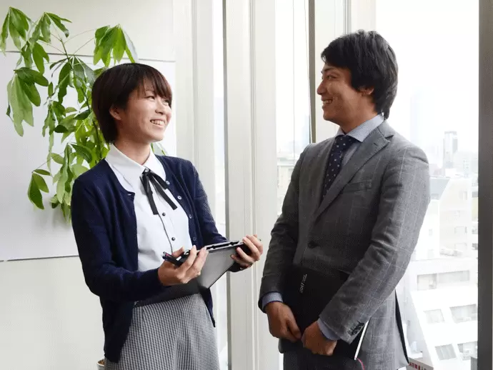 土日休み＆残業は基本なし。働きやすい環境もしっかり整っています。