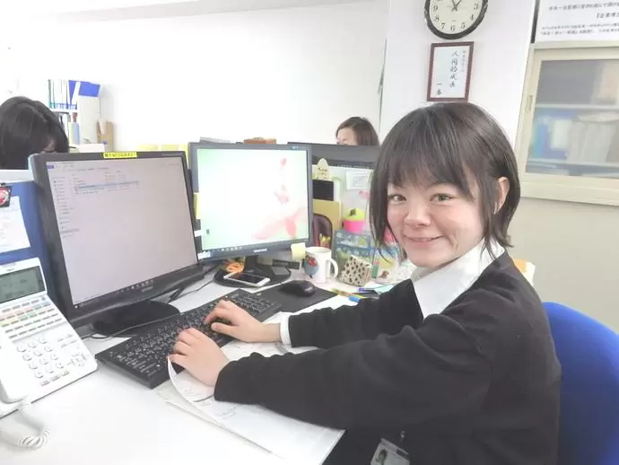 ▲お客様とは、電話でやり取りすることも多いです。