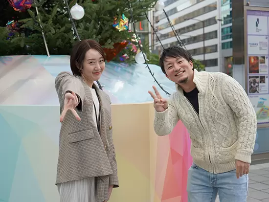 先輩・後輩関係なく、社員同士の距離が近いのがポイント。分からないことがあればすぐに相談できます！