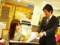 社内レイアウト通り、部署間の垣根も低く風通しのいい社風です。