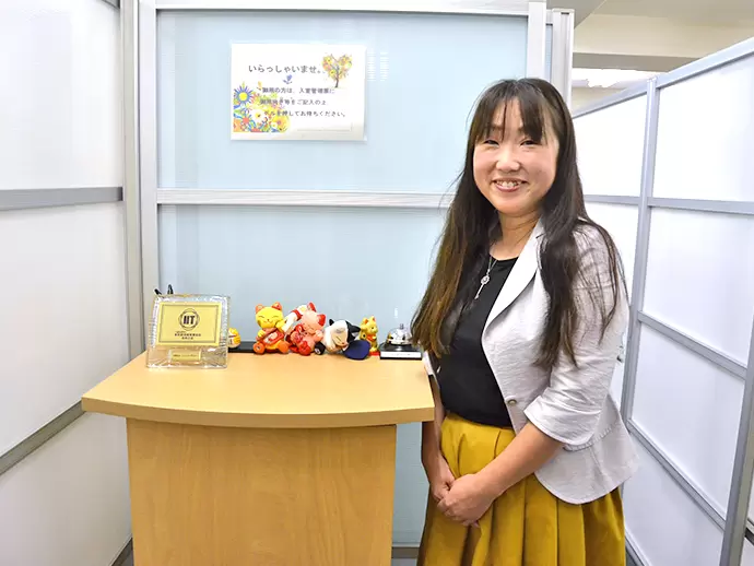 業界内でも珍しい、女性の代表が立ち上げた会社です！