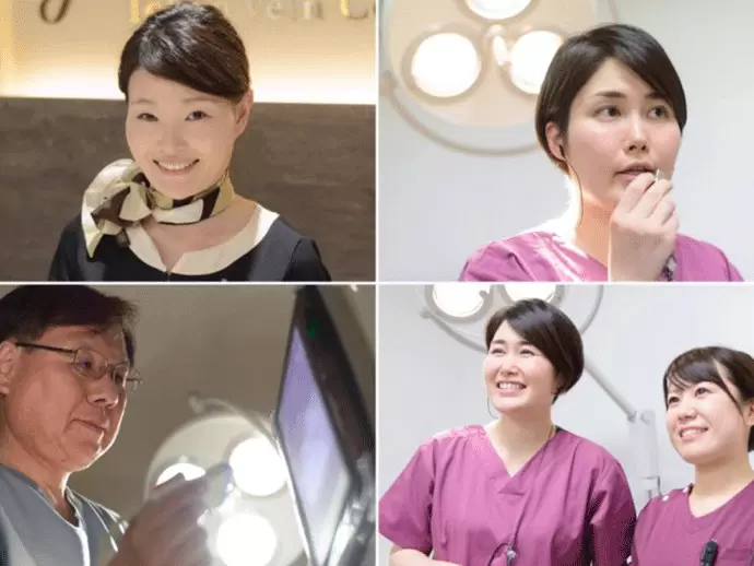 スタッフ全員で患者様をサポートします。幅広い業務に携わることが可能です。