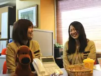休み時間は楽しくおしゃべり♪アットホームな職場です。