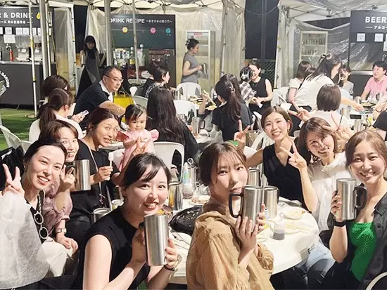 メンバー同士仲が良く、BBQなどのイベントも開催しています！