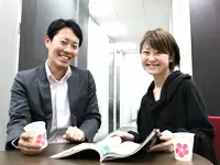 社内にはリフレッシュルームもあり、環境面もバツグン★