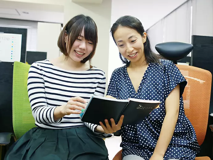 女性社員の割合の方が多く、和気あいあいとした雰囲気です！
