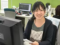 お客様との丁寧なやりとり、営業スタッフとしっかり連携のとれた仕事が、会社に活気を与えてくれます。