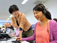 わからないことも先輩社員がフォローしますので、ご安心くださいね！