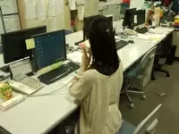 社内の職場風景はこちら★先輩社員が丁寧にレクチャーします！