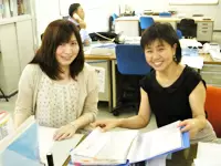 先輩がしっかりお仕事を教えますのでご安心下さい♪