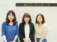 レンタルオフィスの運営スタッフ。みなさんと一緒に働けることを心待ちにしています！