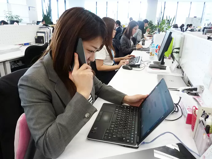 前向きに頑張るあなたを、会社全体で応援・サポートするので安心して下さい！