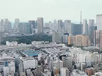 地上40階にあるオフィスは見晴らしバツグン！夜景や花火も楽しめますよ。